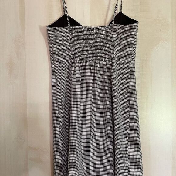 1. State black & white check mini dress, sz 10 new with tags - Picture 8 of 16